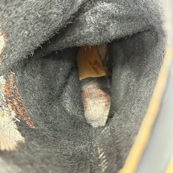 Vintage Harley Davidson Riding Boots Mens Size 7 Leather Harness Eagle Steel Toe - Picture 7 of 14